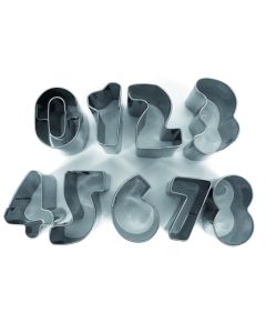 Shaped Cutters - Numbers. Set of 9