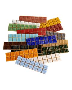 20mm Glass Mosaics Assortment