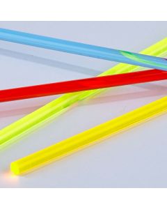 Light Gathering Extruded Acrylic Rod - Assorted Pack of 24