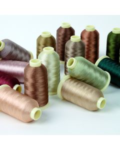 Marathon Viscose Rayon Embroidery Thread - Naturals. Pack of 20