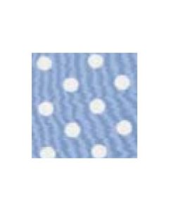Cotton Poplin Fabric Large Spot - Pale Blue Grey