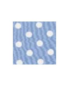 Cotton Poplin Fabric Large Spot - Pale Blue Grey