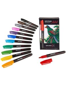 Specialist Crafts Spectrum Artist Permanent Colour Markers