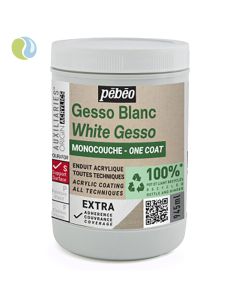 One Coat White Gesso Studio Green 945ml