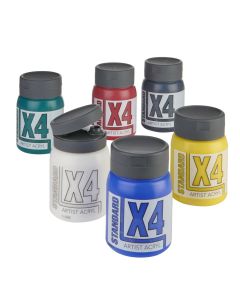 X4 Standard Acryl 500ml - Set 1