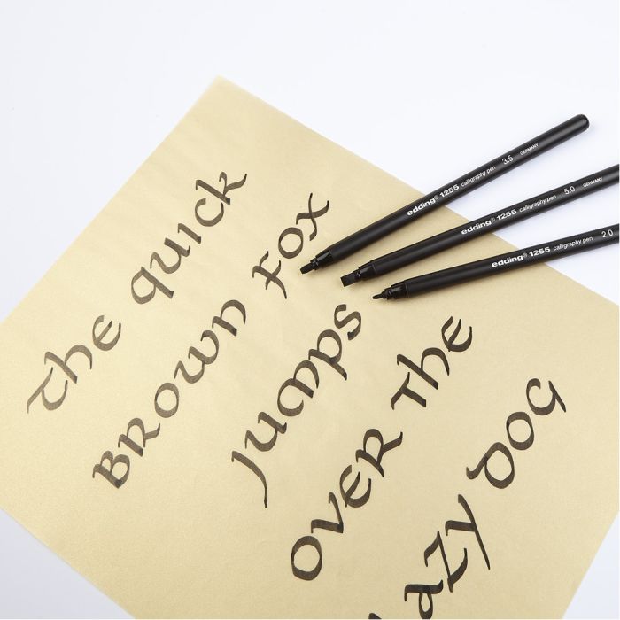 Edding Calligraphy Pens. Pack of 10