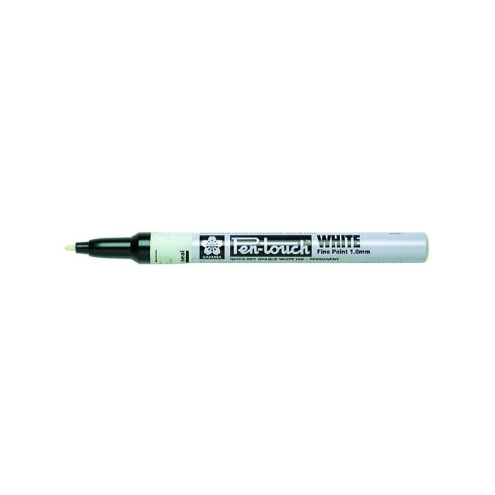 Sakura Pen-Touch Marker 1.0mm Fine Point - White