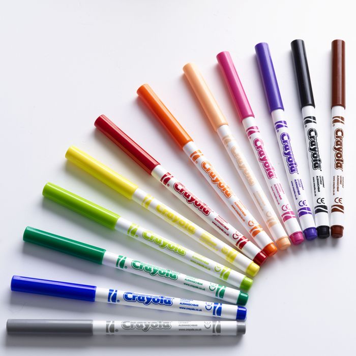 Crayola shop colouring pens