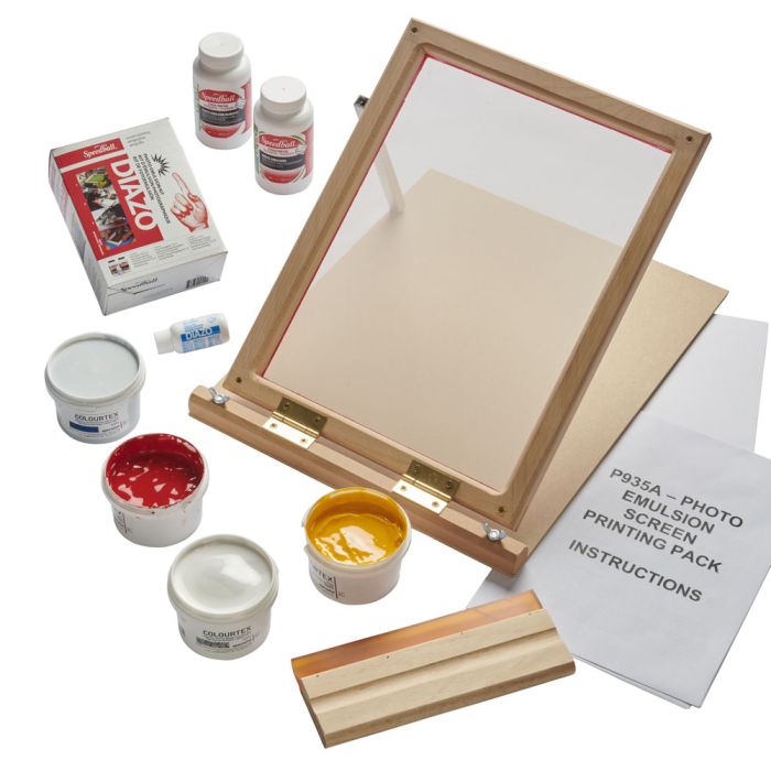 Specialist Crafts Photo Emulsion Fabric Screen Printing Pack