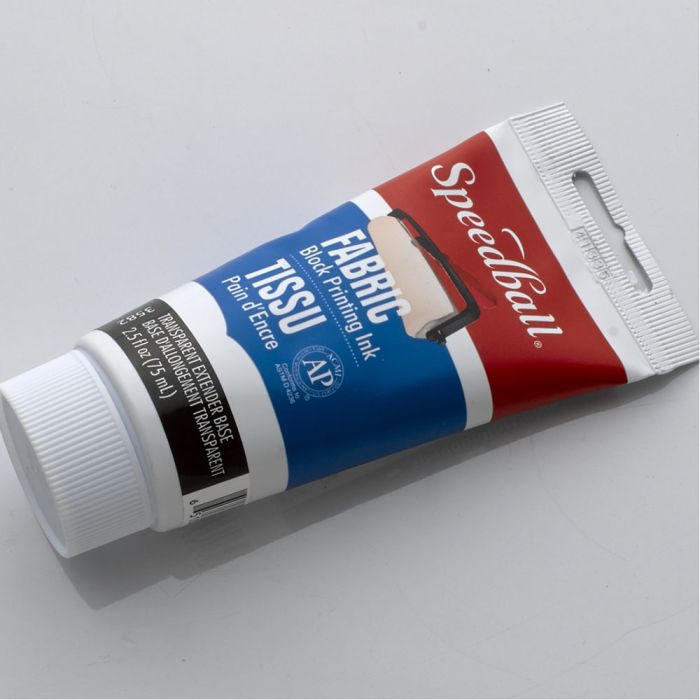 Speedball Fabric Block Printing Ink 2.5 oz / Transparent Extender Base