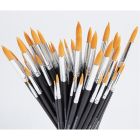 Artist Round Watercolour Brush Bulk Pack