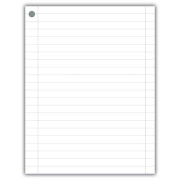 A4 Loose Leaf Examination Paper Grey Ruled 1 Ream