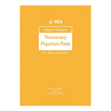 A1 KCS Numeracy Flipchart Pads Pack of 5