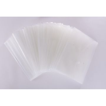 A4 KCS Foolscap Clear Popper Wallets Pack of 40