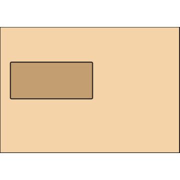 Manilla Envelopes Self Seal Window C5 80gsm Box 500