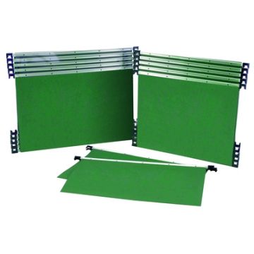 A4 Suspension Files V Base Green Pack of  50