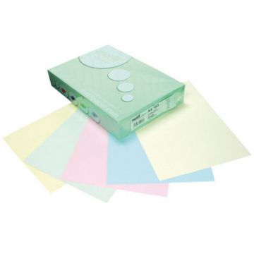 A4 Coloured Copier Card 160gsm Pastel Colours Pack of 1000 Sheets