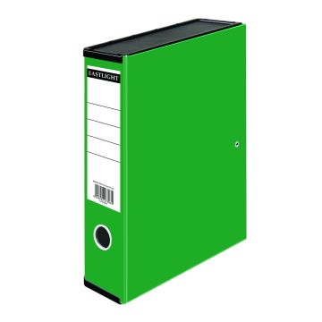 Foolscap Box File Green Pack of 10