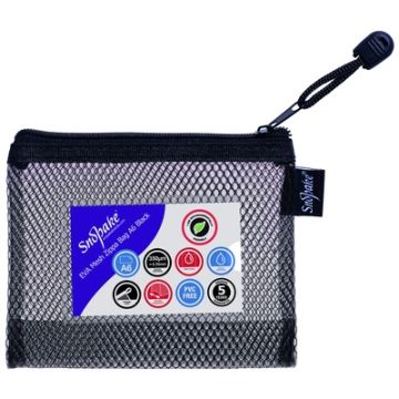 A6 Snopake EVA Black Mesh Zippa Bag