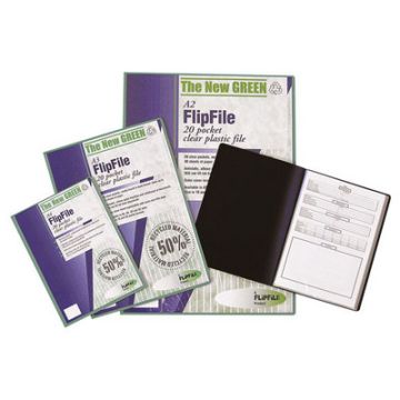 A4 Flipfile Display Book 10 Pockets
