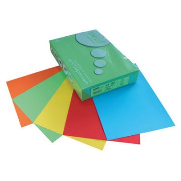 A4 Coloured Copier Card 160gsm Strong Colours Pack of 1000 Sheets