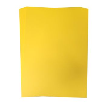 SRA2 Coloured Paper Yellow Pack of 25