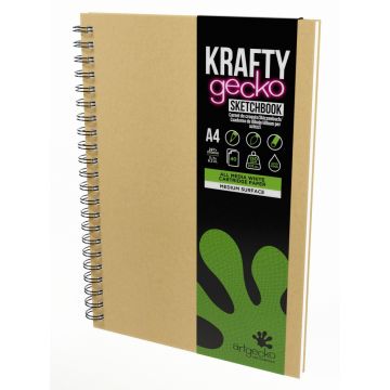 A3 Krafty Artgecko Sketchboo Portrait Pack of 10