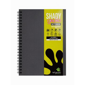 A4 Portrait Shady Artgecko Wirebound Sketchbook