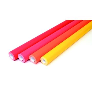 1218mm x 15m Fadeless Poster Paper Roll Reds/Orange Pack of 4