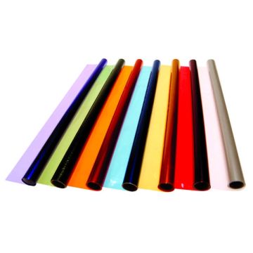 500mm x 4.5m Coloured Cellophane Red