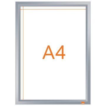 Nobo Impression Pro A4 Poster Frame Grey