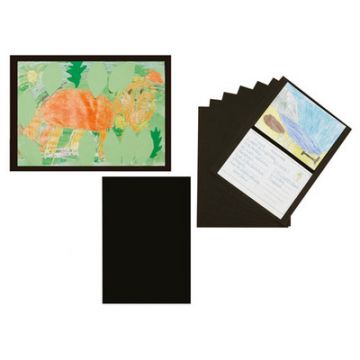 A3+ Poster Paper Sheets Black Pack of 100