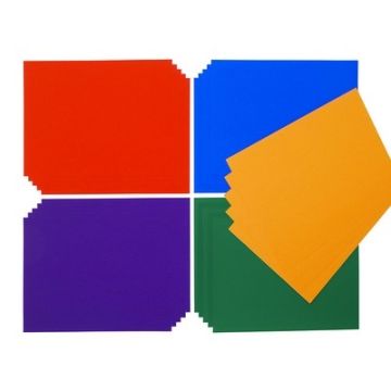 A4+ Warm Poster Paper Sheets Assorted Pack of 100