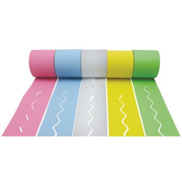 Cool Colours Scalloped Paper Border Rolls Assorted Pack of 5