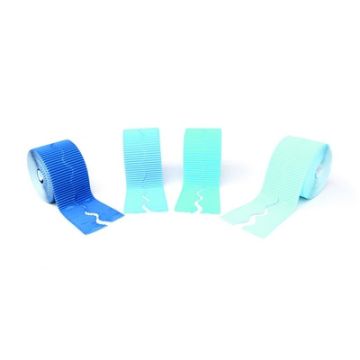 Corrugated Decorative Border Blue Pack of 4