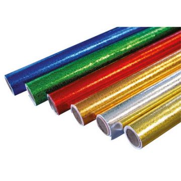 Embossed Metallic Rolls Assorted Pack 6