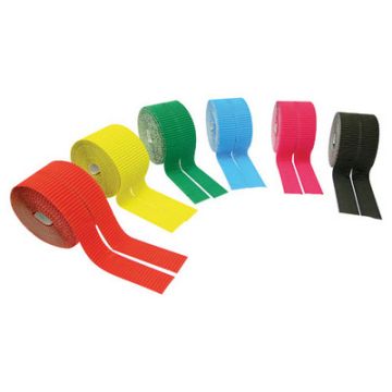 Corrugated Straight Cut Bordette Assorted Pack of 6
