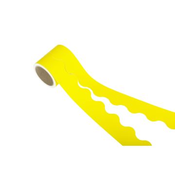 Fade Resistant Card Border Rolls Yellow