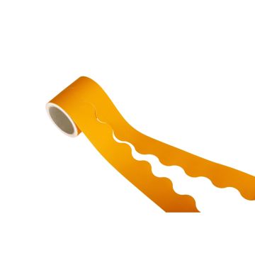 Fade Resistant Card Border Rolls Orange