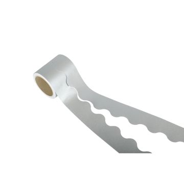 Fade Resistant Card Border Rolls Silver