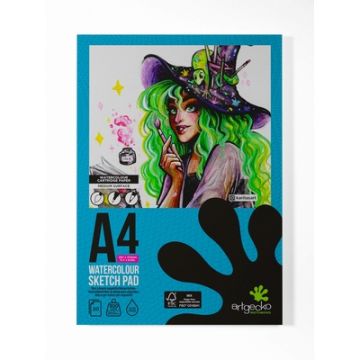 Artgecko Pro A4 Watercolour Sketchpad