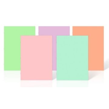 A4 Portrait Pastel Stapled Sketchbook Pack of 10