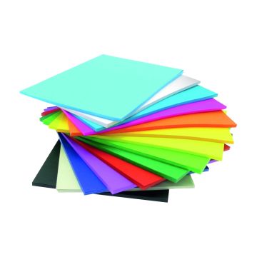 A4 Vivid Lightweight Card Stack 125gsm Assorted Pack of 500