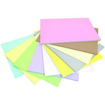Pastel Lightweight Card Stack A4 Assorted Pack of 500
