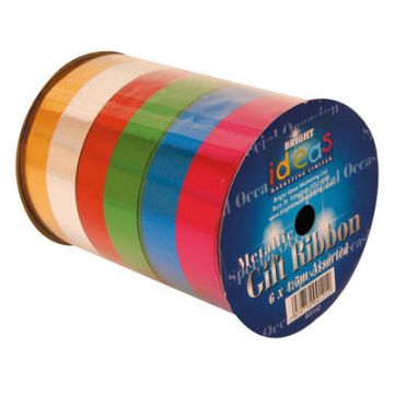 Gift Ribbon Assorted Pack of 6