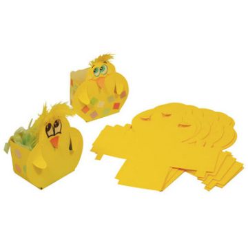 Easter Chick Boxes Yellow Pack of 30