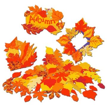 Autumn Leaf Assortment Assorted Pack of 250