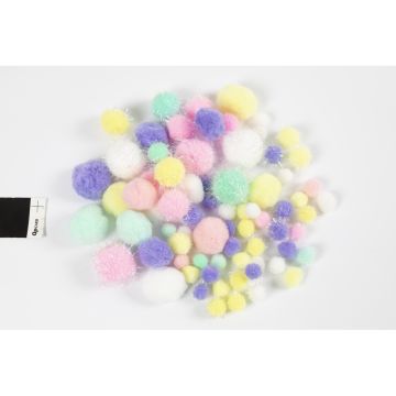 Spring Mixed Pom Poms