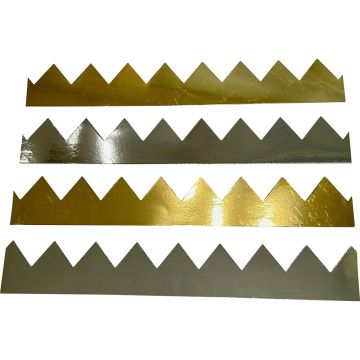 Crown Bands Mixed Silver and Gold Pack of 30