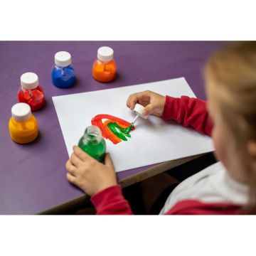 Re-Usable Jars With Brushes Pack of 12